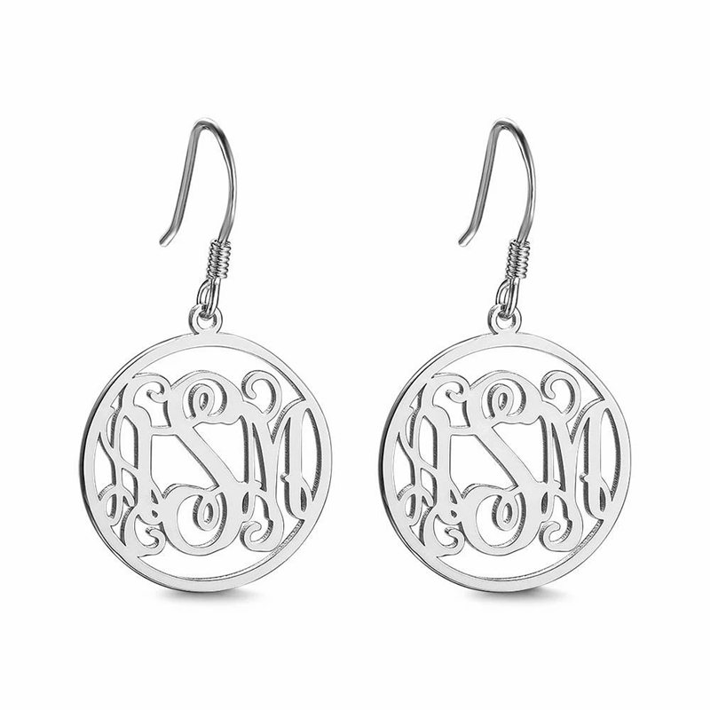 Personalized Monogram Earrings