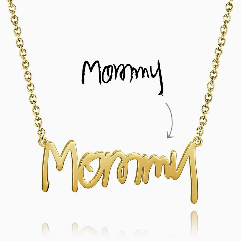 Handwriting Name Necklace