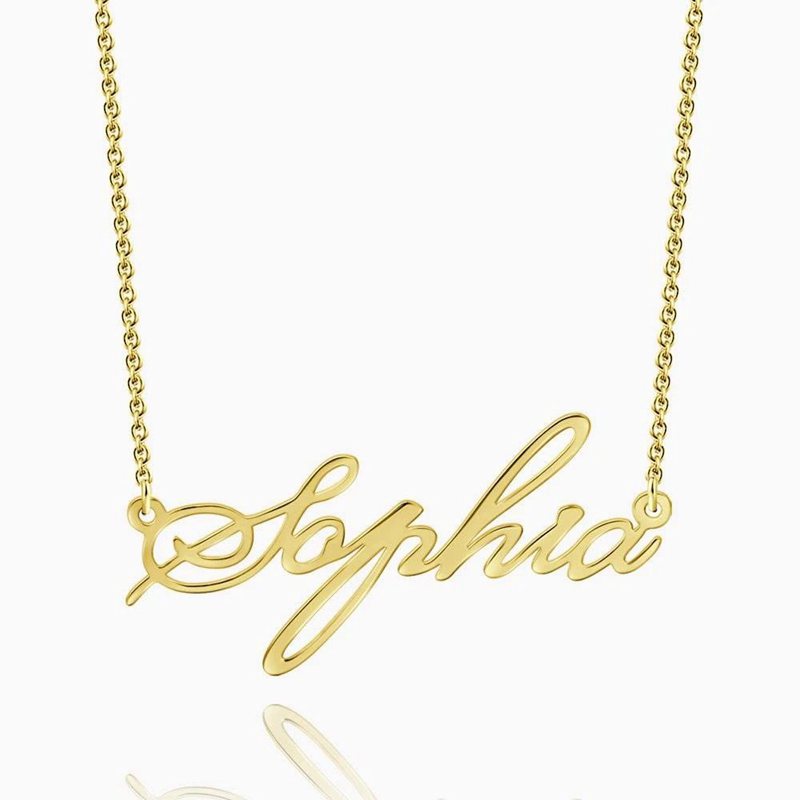 Personalized Cursive Name Necklace