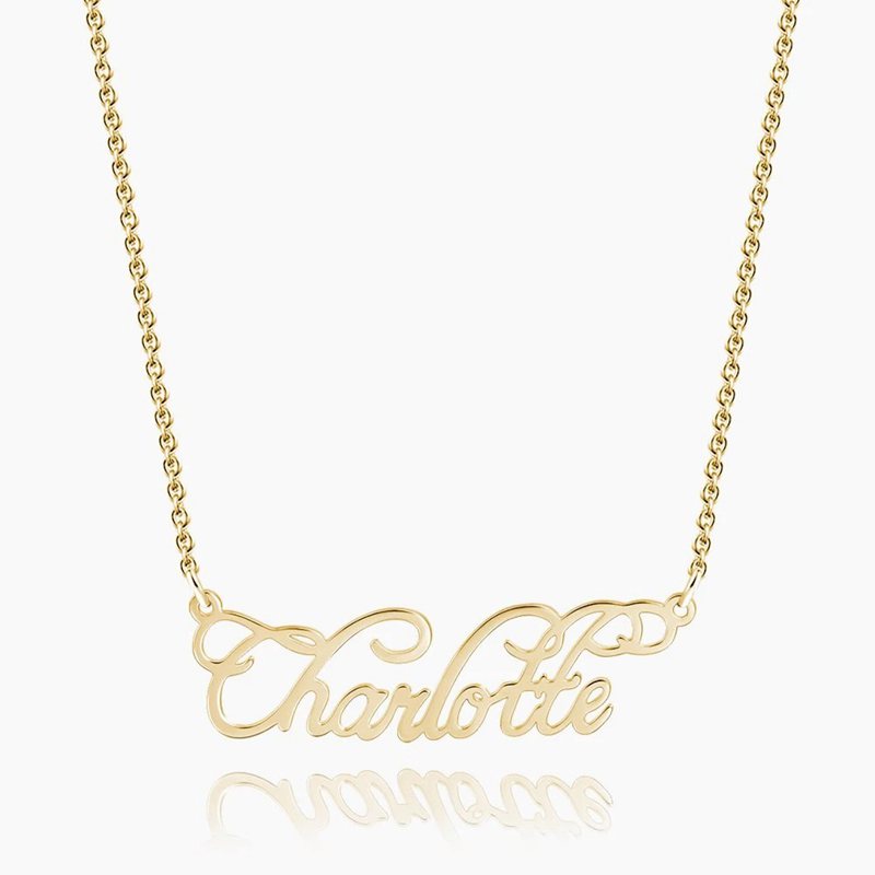 Personalized Cursive Name Necklace