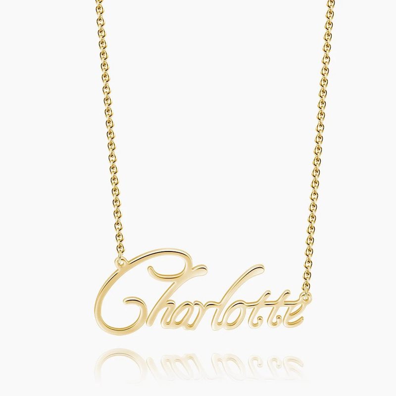 Personalized Cursive Name Necklace