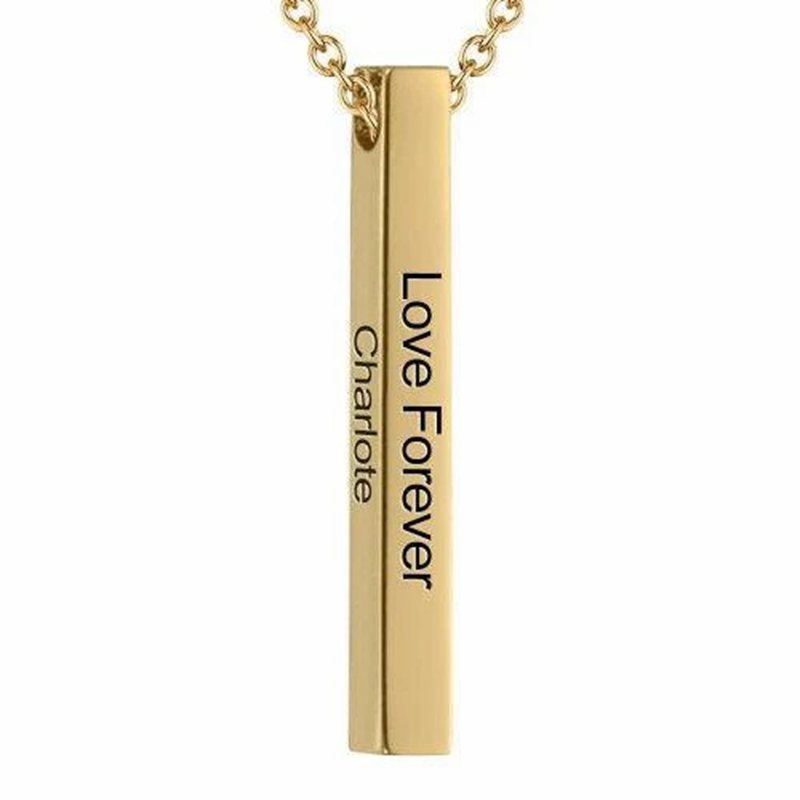 Vertical Bar Necklace