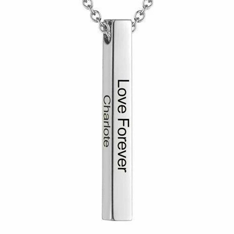 Vertical Bar Necklace