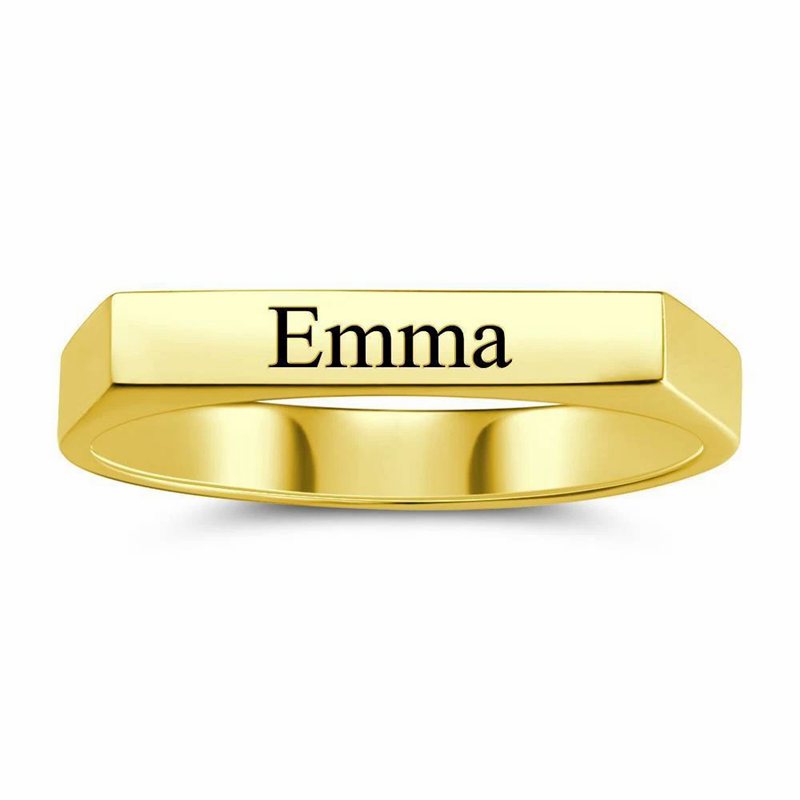 Custom Name Ring