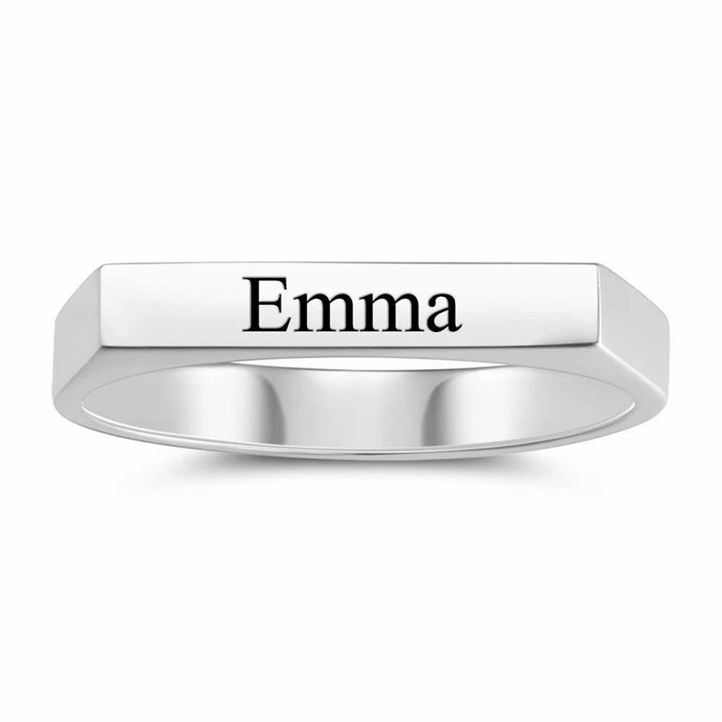 Custom Name Ring