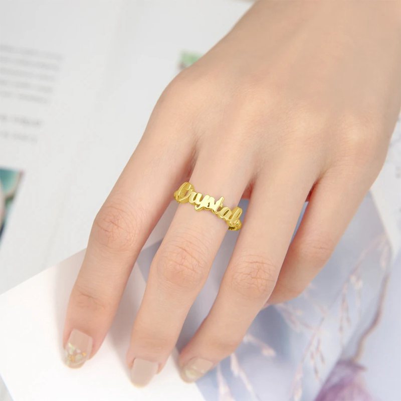 Name Ring Bead