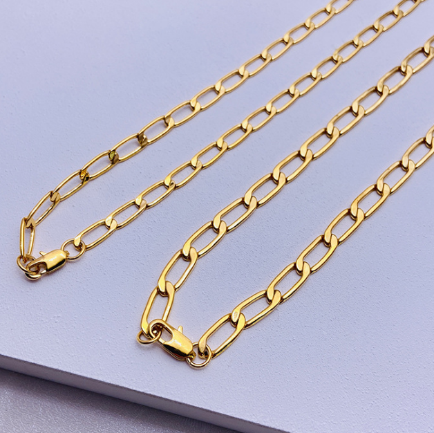 popular figaro chain thick and chain gold